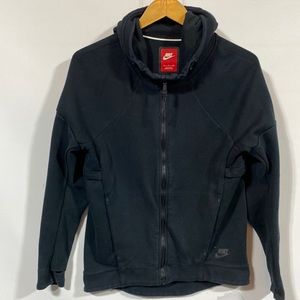 Nike tech fleece cropped hoodie sweatshirt